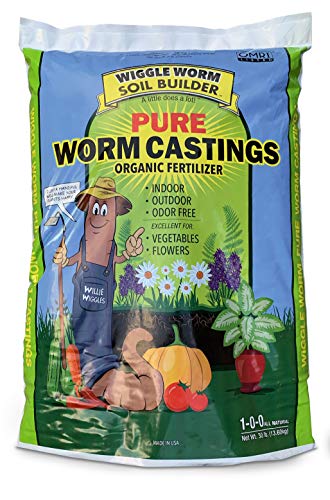 Book Cover Unco Industries WWSB30LB Wiggle Worm Soil Builder Worm Castings, 30 lb.
