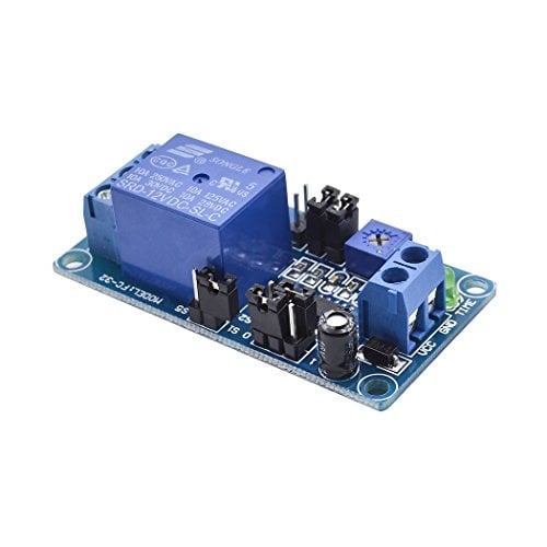 Book Cover DC 12V Delay Relay Board Delay Turn On/Turn Off Switch Module with Timer