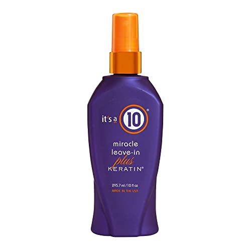 Book Cover It's a 10 Haircare Miracle Leave-In Plus Keratin, 10 Fl. Oz (Pack of 1)