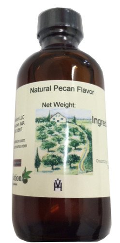 Book Cover OliveNation Pecan Flavor - 4 ounces - Gluten-free, Sugar-free - Premium Quality Flavoring Extract For Baking 4 Ounce (Pack of 1)