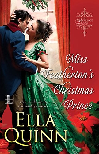 Book Cover Miss Featherton's Christmas Prince (The Marriage Game Book 9)
