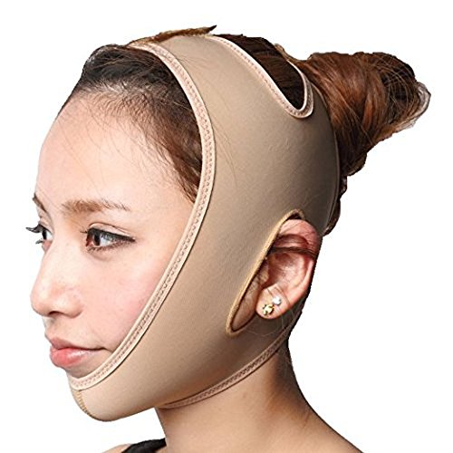 Book Cover KOLIGHT® Anti Wrinkle V Full Face Chin Cheek Lift up Slim Slimming Thin Mask Belt Band Strap (XL)