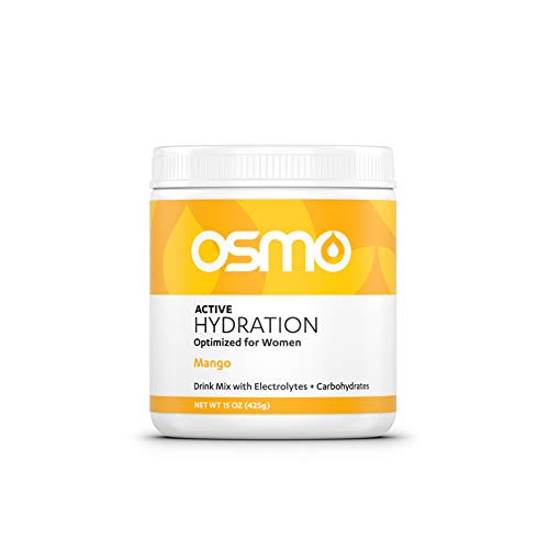Book Cover Osmo Nutrition Active Hydration Mix | Optimized for Women | Electrolyte Powdered Drink | Avoid Premenstrual Performance Decline | Improve Power & Endurance | All Natural | Mango | 20 Servings