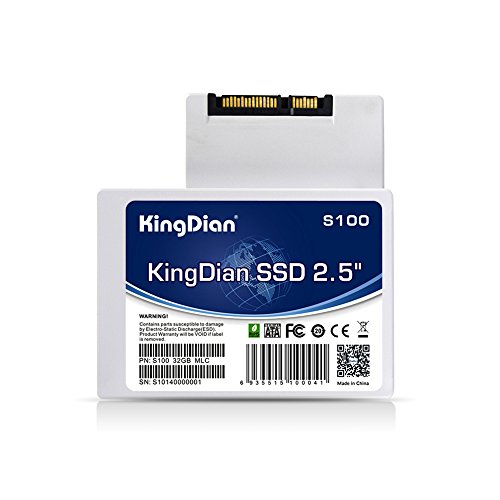 Book Cover KingDian 2.5 inch SATA II 32G Portable External Solid State Storage Drive SSD for Desktop PCs and MacPro(S100 32G)