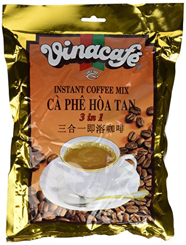 Book Cover Vinacafe 3 in 1 Instant Coffee Mix, 20 Sachets (14.11 Ounce)