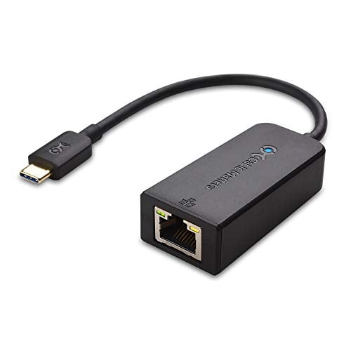 Book Cover Cable Matters USB C to Ethernet Adapter (USB C to Gigabit Ethernet Adapter) in Black - USB-C and Thunderbolt 4 / USB4 / Thunderbolt 3 Port Compatible with MacBook Pro, Dell XPS, Surface Pro and More