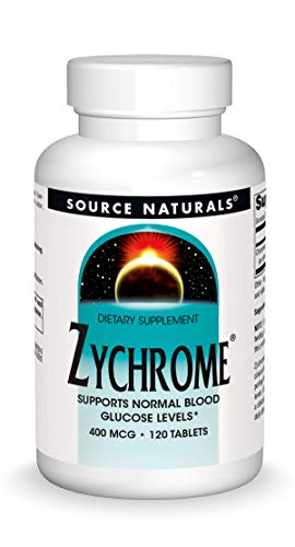 Book Cover SOURCE NATURALS Zychrome Tablet, 120 Count