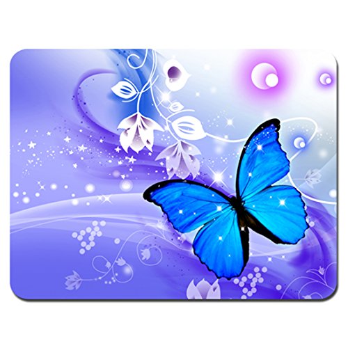 Book Cover Meffort Inc Standard 9.5 x 7.9 Inch Mouse Pad - Flyaway Butterfly