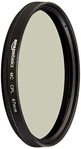 Book Cover AmazonBasics Circular Polarizer Lens - 67 mm