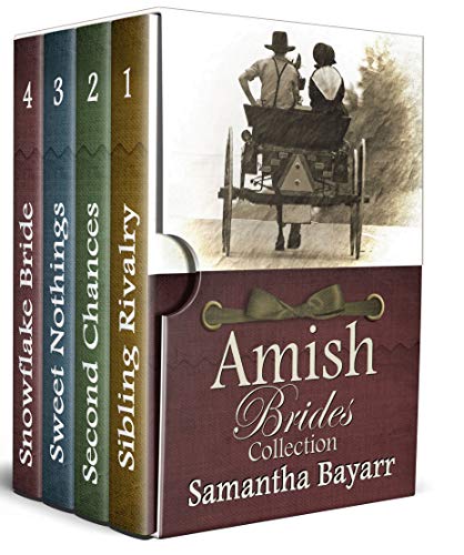Book Cover Amish Brides: 4 Amish Romance Stories