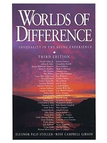 Book Cover Worlds of Difference: Inequality in the Aging Experience