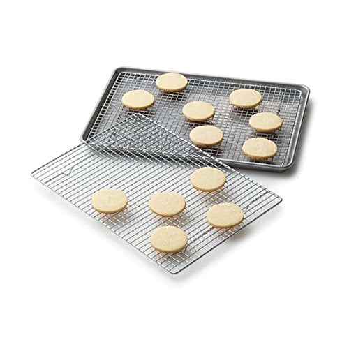 Book Cover Libertyware Professional Cross Wire Cooling Rack Half Sheet Pan Grate-16-1/2 x 12