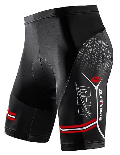 Book Cover Cycle Shorts for Men Tights Bicycle Racing Bike Padded Pants Cycling Underwear Padding US L Multi