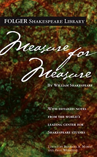 Book Cover Measure for Measure (Folger Shakespeare Library)