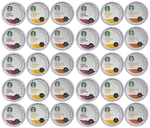 Book Cover Starbucks Coffee K-Cups for Keurig Brewer 30 Piece Variety Pack