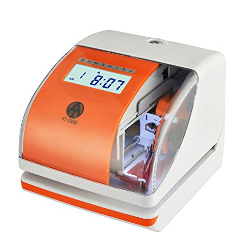 Book Cover AT-3000 Heavy Duty Time Clock and Date Stamp