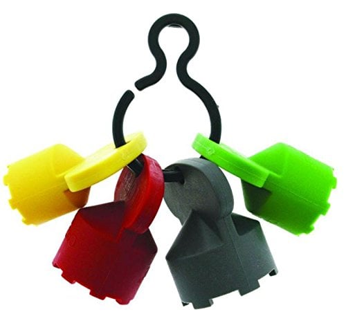 Book Cover Neoperl 11 9110 5 Cache Plastic Clip with 4 Keys, 1 of Each Size Key