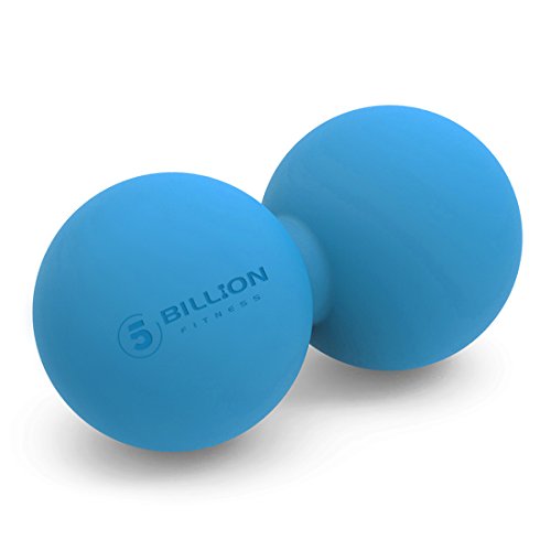 Book Cover 5BILLION Peanut Massage Ball - Double Lacrosse Massage Ball & Mobility Ball for Physical Therapy - Deep Tissue Massage Tool for Myofascial Release, Muscle Relaxer, Acupoint Massage (Blue)
