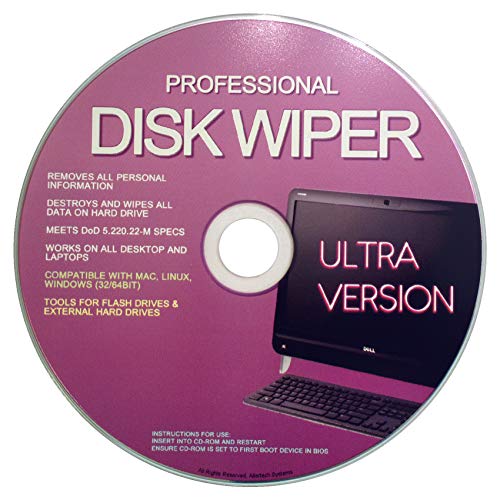 Book Cover Professional Hard Disk Drive & USB Eraser - Wiper & formatter Disc 32/64Bit