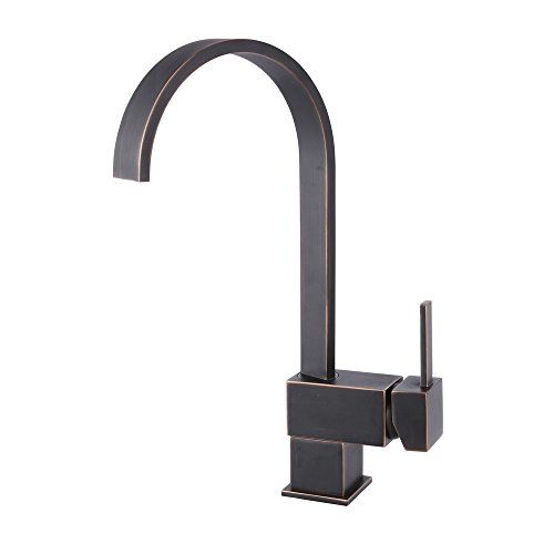 Book Cover Yodel Modern Kitchen/Wet Bar Sink Faucet, Oil Rubbed Bronze