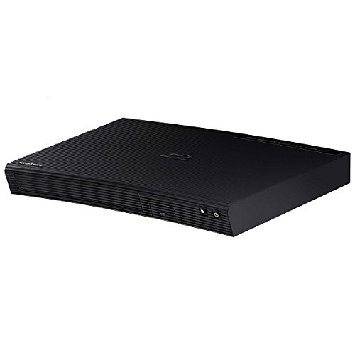 Book Cover Samsung BD-JM57C Streaming Blu-ray Player with Wi-Fi (Renewed)
