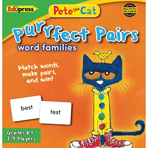 Book Cover Pete the CatÃ‚Â® Purrfect Pairs Game, Word Families