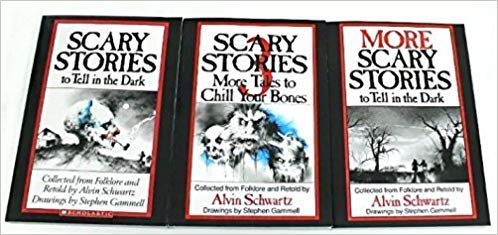Book Cover Scary Stories to Tell in the Dark Series: More Scary Stories to Tell in the Dark; Scary Stories to Tell in the Dark 3 (Book sets for Kids: Grade 3 and Up) by Alvin Schwartz (1981) Paperback