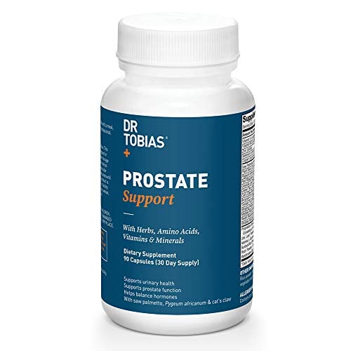 Book Cover Dr Tobias Prostate Support - Urinary Health Supplement (90 Count)