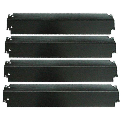 Book Cover Grill Valueparts REV321 (4-pack) BBQ Replacement Gas Grill Porcelain Enamel Steel Heat Plate For Charbroil, Kenmore Sears, Thermos, Lowes Model Grills and Others (Dims: 16
