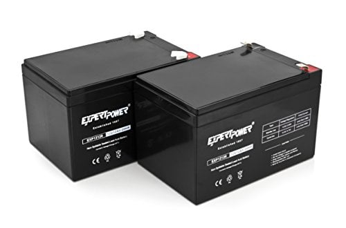 Book Cover 2 Pack ExpertPower 12 Volt 12 Ah Rechargeable Battery || EXP12120 Replaces APC RBC6 UPS SMC1500, SMT1000 and SUA1000 smart UPS1000