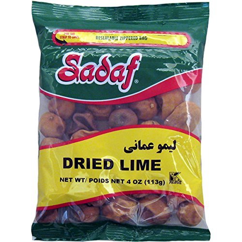 Book Cover Sadaf Dried Lime Whole (Small) - Limu Amani, 4 oz