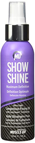Book Cover Pro Tan Muscle Up Show Shine Supplements, 4 oz