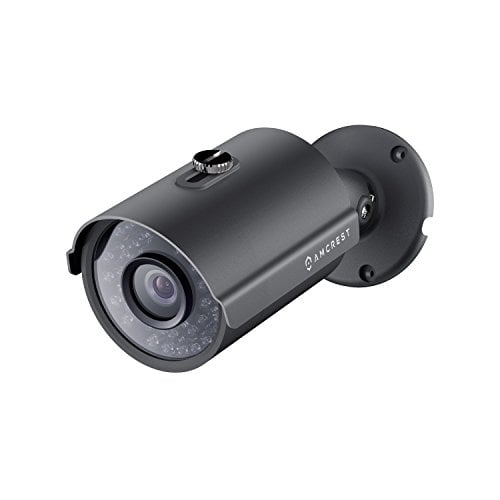 Book Cover Amcrest 1080P 1920 TVL Dome Weatherproof IP66 Camera with 20 LEDs for Night Vision, Long Distance Range up to 984ft, 1 Year Warranty, and More (Black) - Power supply and coaxial video cable are NOT INCLUDED