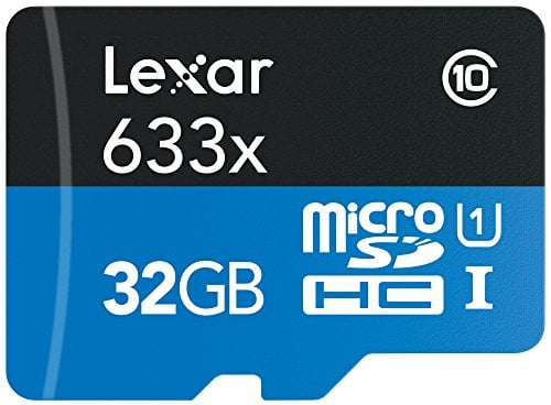 Book Cover Lexar High-Performance 633X 32GB microSDHC UHS-I Card