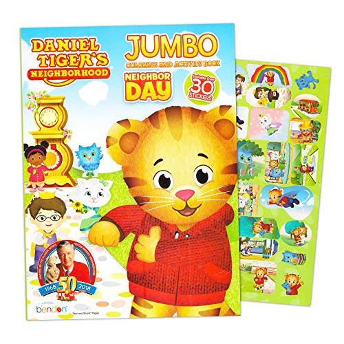 Book Cover Daniel Tiger Coloring and Activity Book with Stickers