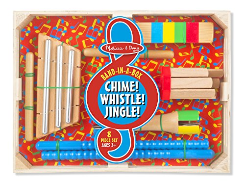 Book Cover Melissa and Doug Band-in-a-Box Chime! Whistle! Jingle! Set