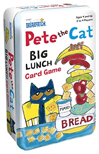 Book Cover Pete the Cat Big Lunch Card Game Tin