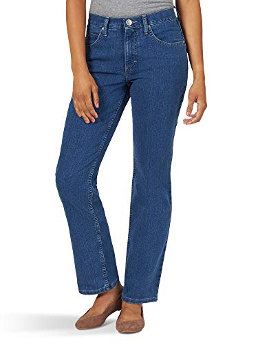 Book Cover Riders by Lee Indigo Women's Classic-Fit Straight-Leg Jean