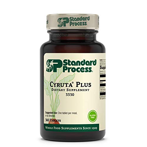 Book Cover Standard Process Cyruta Plus - Whole Food Cholesterol Supplements, Immune Support, Heart Health, Blood Circulation, and Blood Sugar Support with Glucose, Ascorbic Acid, and Oat Flour - 360 Tablets