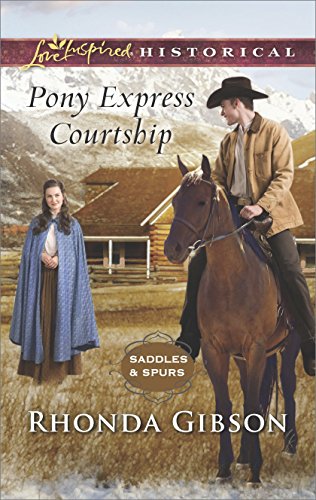 Book Cover Pony Express Courtship (Saddles and Spurs Book 1)