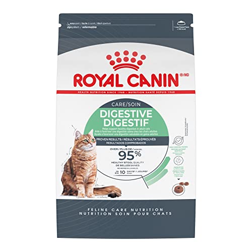 Book Cover Royal Canin Feline Care Nutrition Digestive Care Dry Cat Food, 3 lb bag