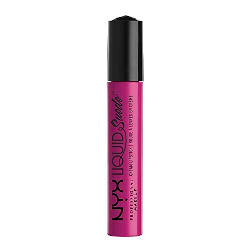 Book Cover NYX PROFESSIONAL MAKEUP Liquid Suede Cream Lipstick - Pink Lust (Hot Pink)