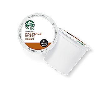 Book Cover Starbucks Pike Place Roast, K-Cup for Keurig Brewers, 72 Count...