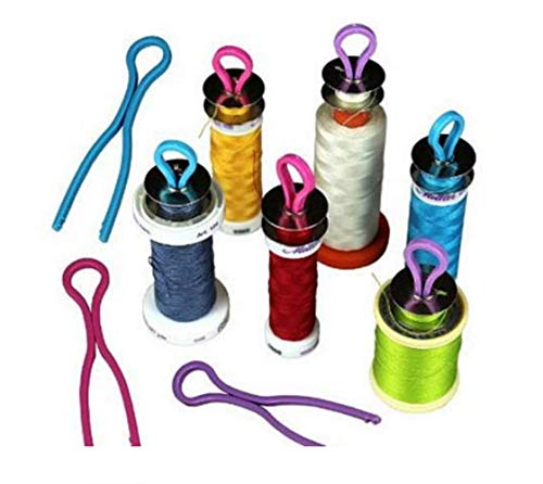 Book Cover Bobbin Buddies ~ Set of 20 ~ Keep Your Bobbin Threads Matched Up with Your Thread Spools