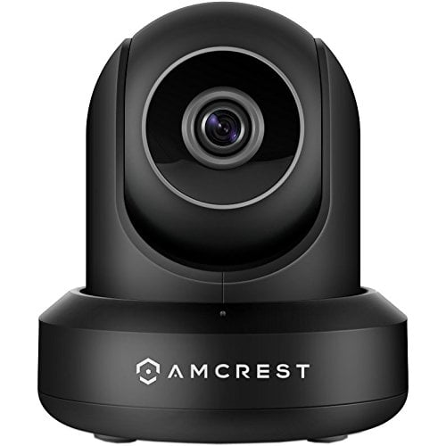 Book Cover Amcrest ProHD 1080P WiFi Camera 2MP (1920TVL) Indoor Pan/Tilt Security Wireless IP Camera IP2M-841B (Black)