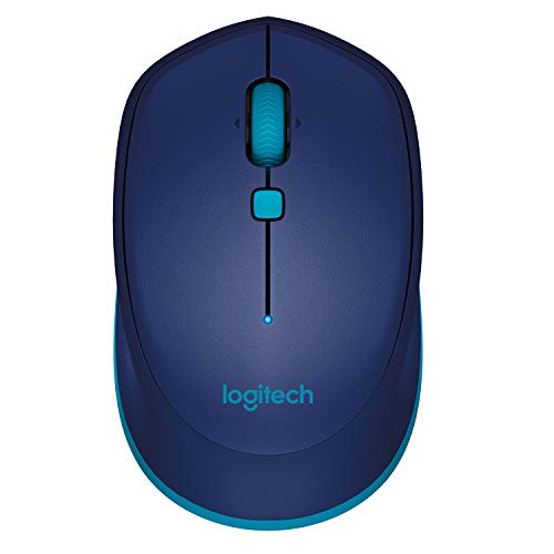 Book Cover Logitech M535 Bluetooth Mouse â€“ Compact Wireless Mouse with 10 Month Battery Life works with any Bluetooth Enabled Computer, Laptop or Tablet running Windows, Mac OS, Chrome or Android, Blue