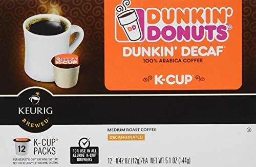 Book Cover Dunkin Donuts K-Cups Decaf - 96 Count