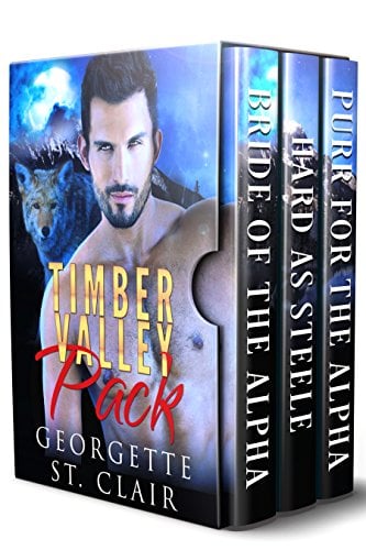 Book Cover Timber Valley Pack Volume 1 (A trio of sizzling shifter stories)