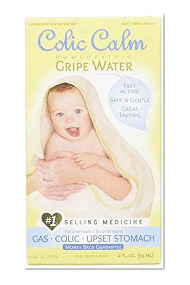 Book Cover Colic-Calm Homeopathic Gripe Water,Relief of Gas, Colic and Upset Stomach 2 Fluid Ounce (2 Ounce (3 Pack))