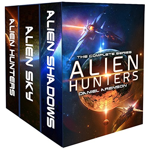 Book Cover Alien Hunters: A Space Opera Trilogy